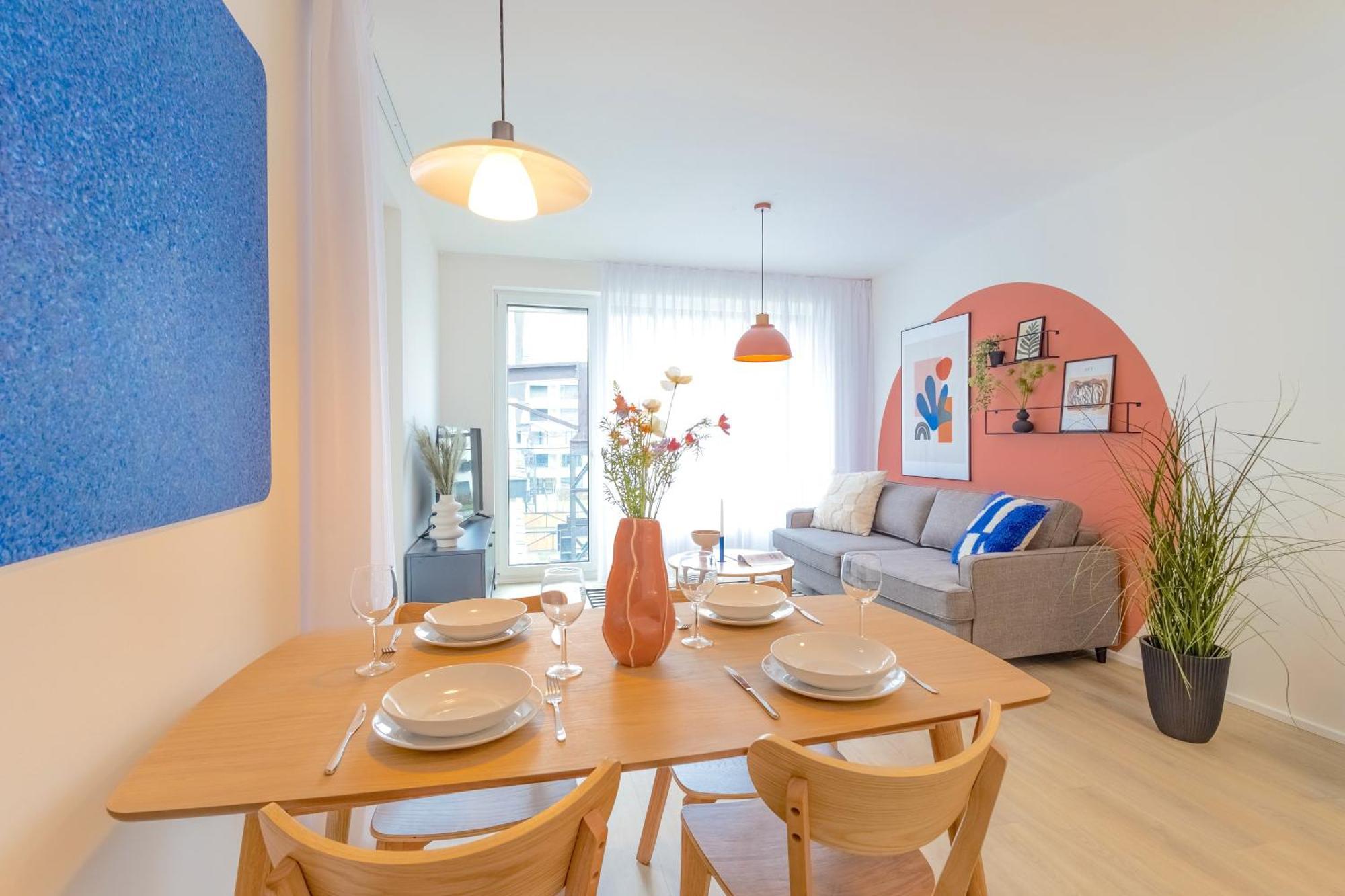 Design Apartment - Balcony, Free Parking, Yoga, 10 Mins To Center, By Gravity Prag Exterior foto