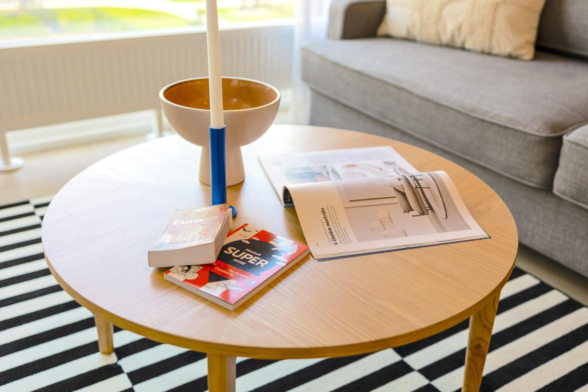 Design Apartment - Balcony, Free Parking, Yoga, 10 Mins To Center, By Gravity Prag Exterior foto